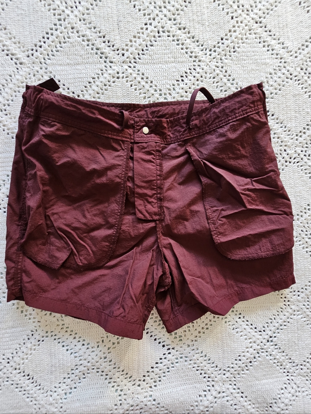 Calvin Klein Swimwear Shorts - Burgundy M/M - Picture 10 of 12